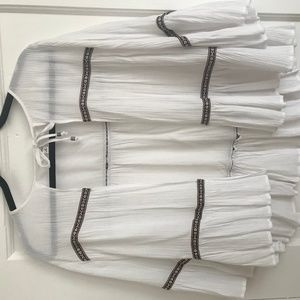 Boutique Flow Front-Tie Top